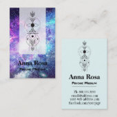 *~* Mystischer Nebel Universe keltisches psychisch Visitenkarte (Vorne/Hinten)