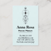 *~* Mystischer Nebel Universe keltisches psychisch Visitenkarte (Rückseite)