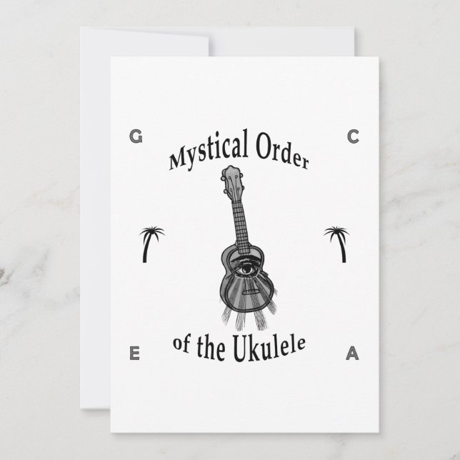 Mystischer Orden der Ukulele (Vorderseite)