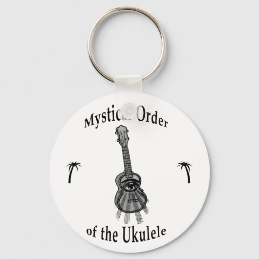 Mystischer Orden der Ukulele Schlüsselanhänger (Vorderseite)