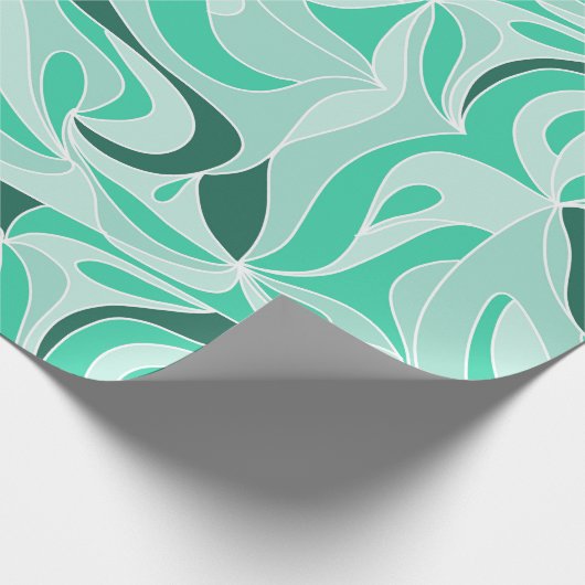 Mystischer Ozean Geschenkpapier (Ecke)