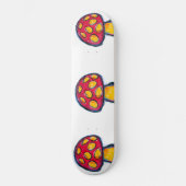 Mystischer Pilz Skateboard (Vorderseite)
