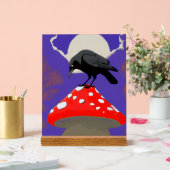 🔮 Mystischer Raben-Acrylschild Acrylschild (Hochzeit)