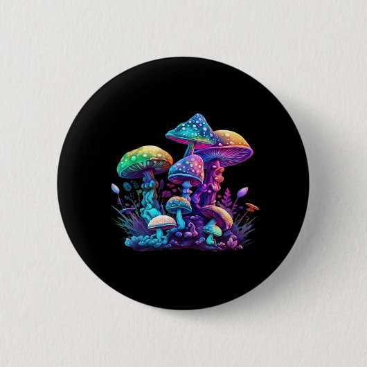 Mystischer Raum - Whimsigoth und Witchcore Wondern Button (Vorderseite)