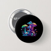 Mystischer Raum - Whimsigoth und Witchcore Wondern Button (Vorne & Hinten)