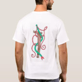 Mystischer RoseCeltic knotet Shirt 20 (Rückseite)