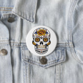 Mystischer Schädel Button (Beispiel)