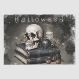 Mystischer Schädel Seidenpapier