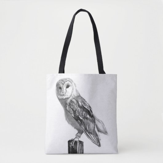 Mystischer Scheunenstift zeichnend" Tasche (Vorderseite)