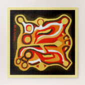 Mystischer Schild Puzzle (Horizontal)