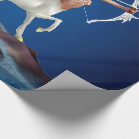 Mystischer Schütze Geschenkpapier (Ecke)