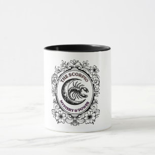 Mystischer Skorpion   Meister der Mysterienkunst Tasse