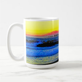 Mystischer Sonnenuntergang Kaffeetasse