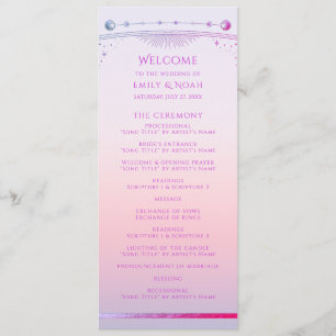 Mystischer Sonnenuntergang Pink Sun Moon Astronomi Programm