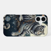 Mystischer Tiger iPhone 16 Hülle (Rückseite (Horizontal))