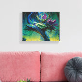 Mystischer Twist Leinwanddruck (Insitu (Wohnzimmer))
