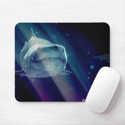 Mystischer Unterwasserhai Mousepad (Mit Mouse)