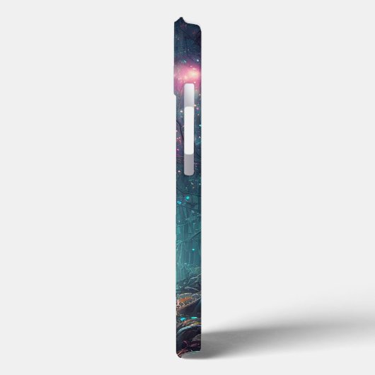 Mystischer Wald Case-Mate iPhone Hülle (Rückseite / Links)