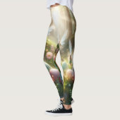 Mystischer Wald Fee Magischer Frühling Eier Leggings (Links)