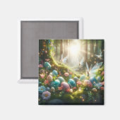 Mystischer Wald Fee Magischer Frühling Eier Magnet (Vorderseite/Rückseite)