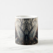 Mystischer Wald Fuchs Kaffeetasse (Mittel)