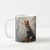 Mystischer Wald Fuchs Kaffeetasse (Links)