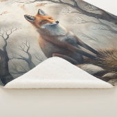 Mystischer Wald Fuchs Sherpadecke (3/4)
