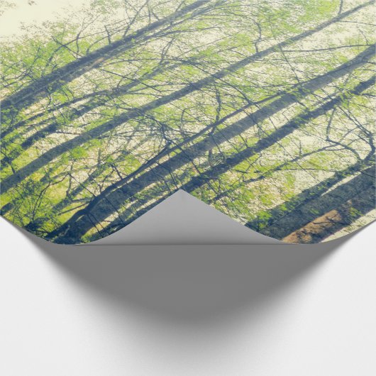 Mystischer Wald Geschenkpapier (Ecke)