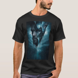Mystischer Wald Innen – Surrealistisches Männerpor T-Shirt