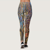 Mystischer Wald Leggings (Rückseite)