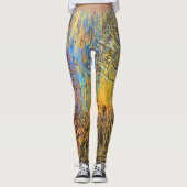 Mystischer Wald Leggings (Vorderseite)