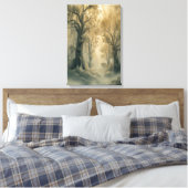 Mystischer Wald Leinwanddruck (Insitu (Schlafzimmer))