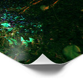 Mystischer Wald... Poster (Ecke)