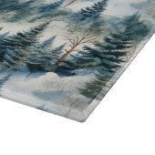 Mystischer Wald-Schneidebrett Schneidebrett (Ecke)