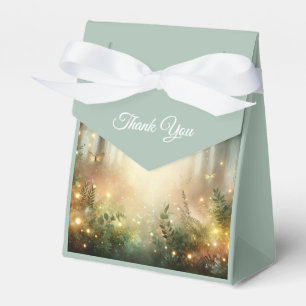 Mystischer Wald Wiesen Magie Hochzeit Geschenkschachtel