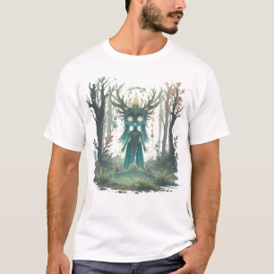 Mystischer Waldgeist Ätherisches Cottagecore-Zaube T-Shirt