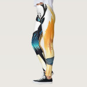 Mystischer Waldhirsch Leggings (Links)