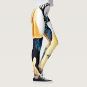 Mystischer Waldhirsch Leggings (Rechts)