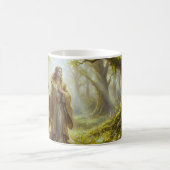 Mystischer Waldmagier Fantasy Kaffeetasse (Mittel)