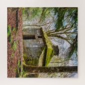 Mystischer Waldrückstand Puzzle (Horizontal)