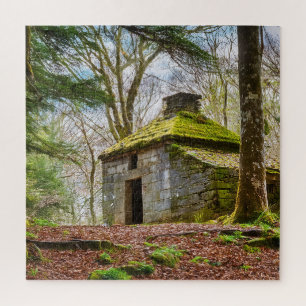 Mystischer Waldrückstand Puzzle