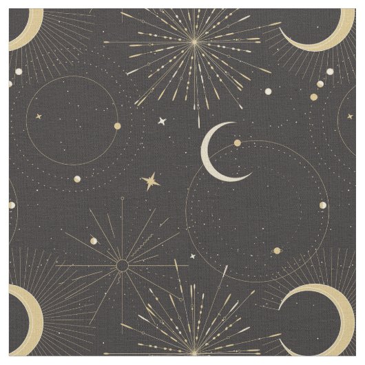 Mystischer Weltraum Stoff (Nahaufnahme)