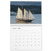 Mystischer Whaler auf dem Hudson 2017 Kalender (Jan 2027)