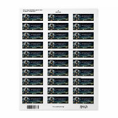 Mystischer Wolf Howling auf dem Moon Surreal Perso (Vorne)