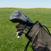 Mystischer Wolf Kopf. Golf Headcover (In SItu)