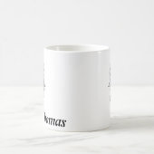 Mystischer Wolf Kopf. Kaffeetasse (Mittel)
