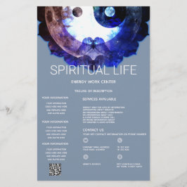 Mystischer Yin Yang, spiritueller Holistischer Die Flyer