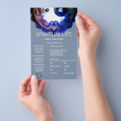 Mystischer Yin Yang, spiritueller Holistischer Die Flyer (Handgriff)