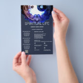 Mystischer Yin Yang, spiritueller Holistischer Die Flyer (Handgriff)