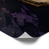 Mystischer Zauberervater Poster (Ecke)
